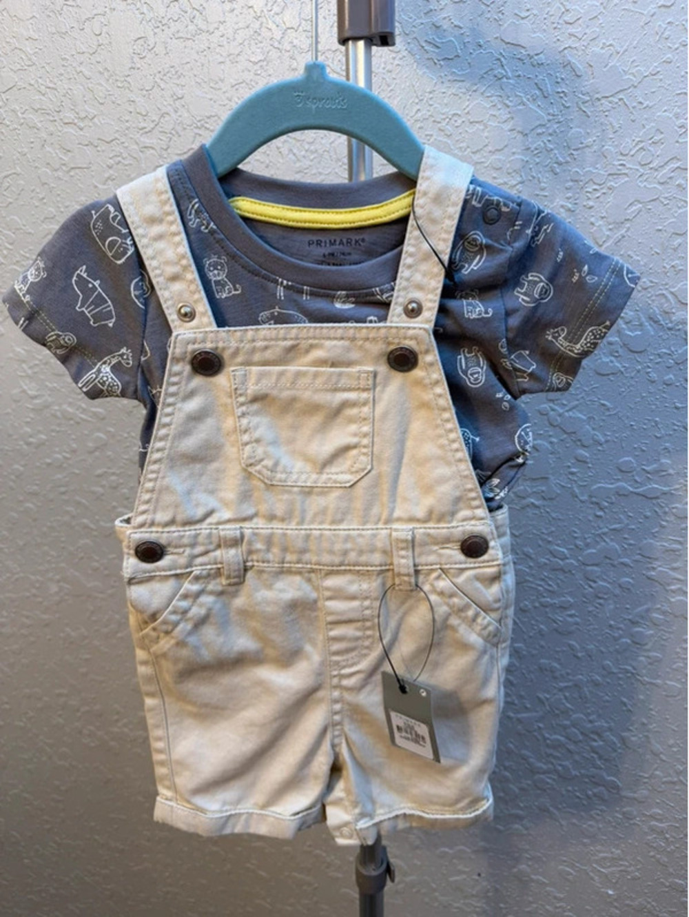 Primark 6-9 months old baby onesie overall